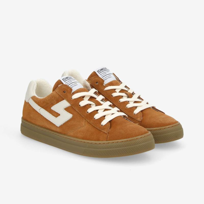 SPARK SIGNATURE M - SUEDE/OSLO/OSLO - CHESTNUT/O.WHT